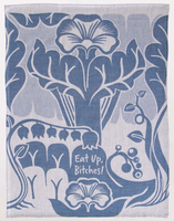 Woven Dish Towel - Eat Up Bitches