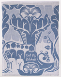 Woven Dish Towel - Eat Up Bitches