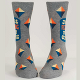 Blue Q Men's Crew Socks - Resting My Eyes