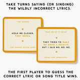Misunderstood Songs Game