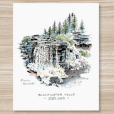Rosalie Haizlett  Print - Blackwater Falls