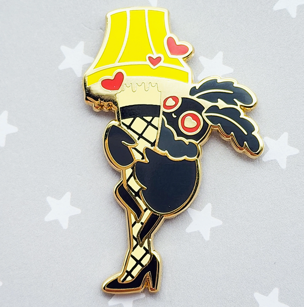 Leg Lamp Mothman Enamel Pin