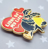 Light Of My Life Mothman Enamel Pin