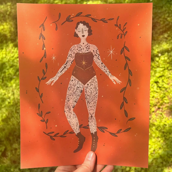 Painted Lady Print