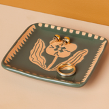 Ceramic Trinket Tray - Teppi Imprint