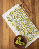 Golden Garden Gingiber Tea Towel