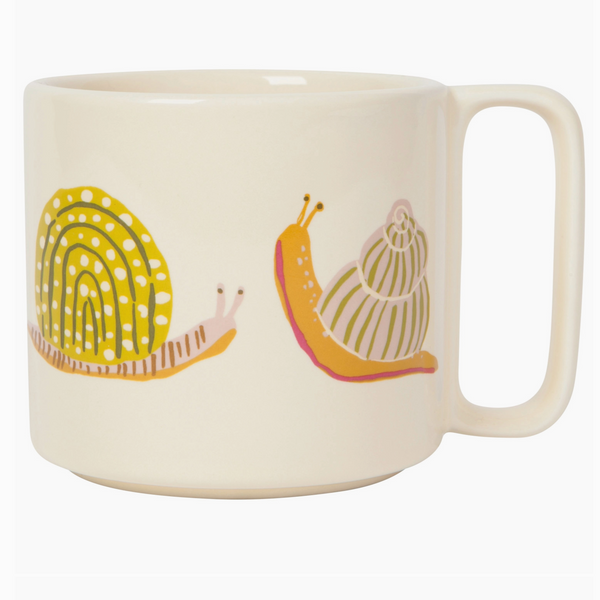 Stoneware Mug - Gardenland Snail