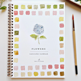 Flowers Watercolor Workbook