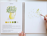 Flowers Watercolor Workbook