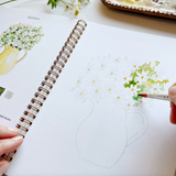 Flowers Watercolor Workbook
