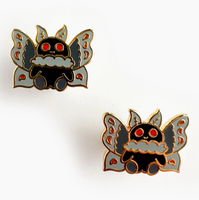 Cute Mothman Stud Earrings