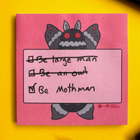 Cute Mothman Sticky Notes