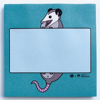 Cute Opossum Sticky Notes