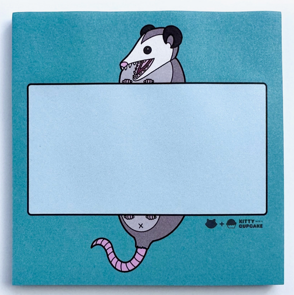 Cute Opossum Sticky Notes