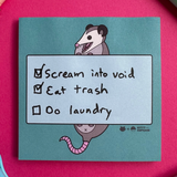 Cute Opossum Sticky Notes