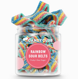 Candy Club - Rainbow Sour Belts