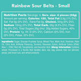 Candy Club - Rainbow Sour Belts