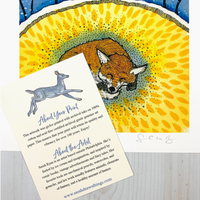 Sleeping Fox Archival Print