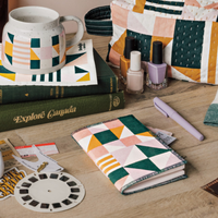 Formation Fabric Covered Notebook - Sequence