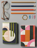 Formation Fabric Covered Notebook - Refract