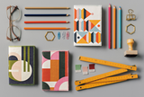Formation Fabric Covered Notebook - Prism