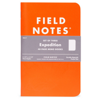 Field Notes 3 Pack - Expedition Waterproof