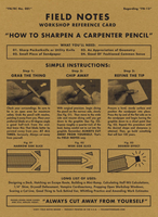 Field Notes Carpenter Pencil Pack