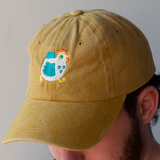 Dad Hat - Mustard With Chicken