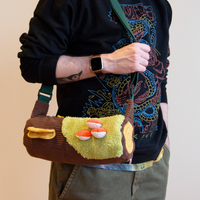 Crossbody Bag - Mushroom Log