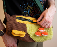 Crossbody Bag - Mushroom Log