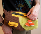 Crossbody Bag - Mushroom Log