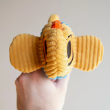 The Fish Pouch - Blue + Yellow