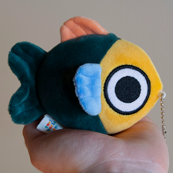 Mochi Fish Fry Plush Keychain