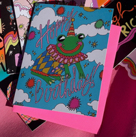 Hoppy Birthday Card