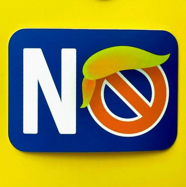 No (Anti-Trump) Sticker