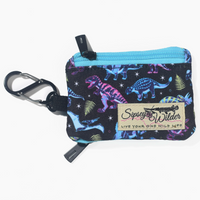 Cosmic Dinos Clip Wallet