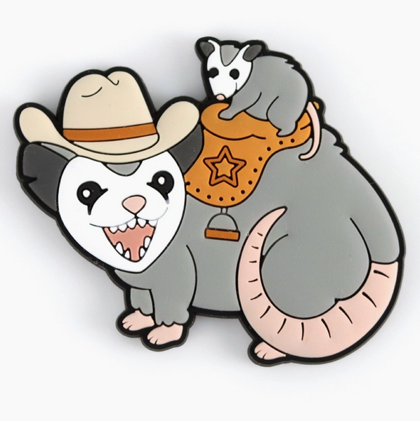 Rubber Magnet - Possum Posse