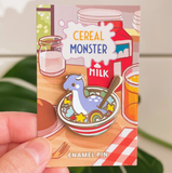 Cereal Bowl Monster Enamel Pin