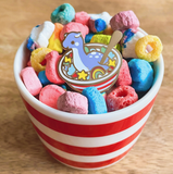 Cereal Bowl Monster Enamel Pin