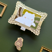 Meowster Piece Cat Enamel Pin Set