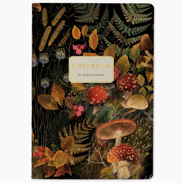 Notebook - Forest Mushrooms