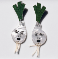 West Virginia Ramp Earrings
