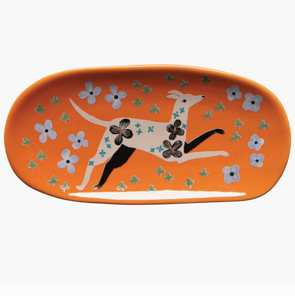 Ceramic Trinket Tray - Dogwood
