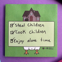 Baba Yaga Sticky Notes