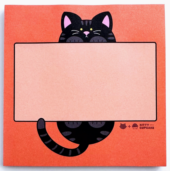 Black Cat Sticky Notes