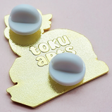 Saucy Bookworm Enamel Pin
