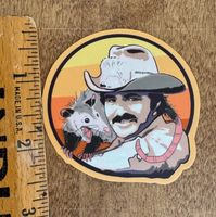 Burt Bandit 1970s Opossum Sticker