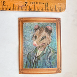 Vincent Van Gogh Opossum Sticker