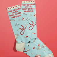 Next Shift Problem Nurse Socks