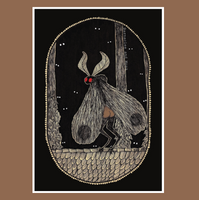 Mothman Booty Art Print